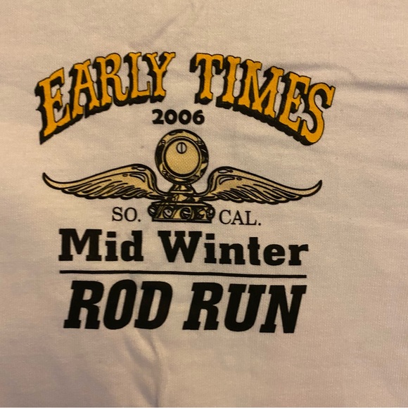 Vintage 2000s Rod Run Graphic Car Tee - Picture 3 of 4